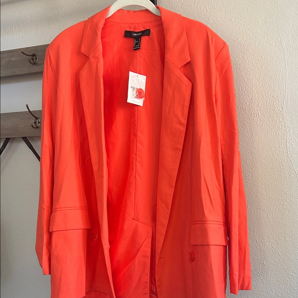 Forever 21 Vibrant Sunset Blazer